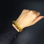 دستبند خورشید (چشم ببر+سیترین) کد52