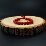 دستبند عقیق سرخ کد 59