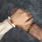 ست دستبند سنگ چشم ببر