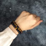 دستبند ست سنگ چشم ببر