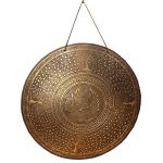 ساز گانگ مدل بودا به همراه ملت سایز 45 سانتی متر کد 07