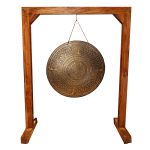 ساز گانگ مدل بودا به همراه ملت سایز 45 سانتی متر کد 08