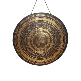 ساز گانگ به همراه ملت سایز 45 سانتی متر کد 08