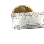 سکه ایچینگ فنگشویی 3عددی سایز 3.5 سانتی متر
