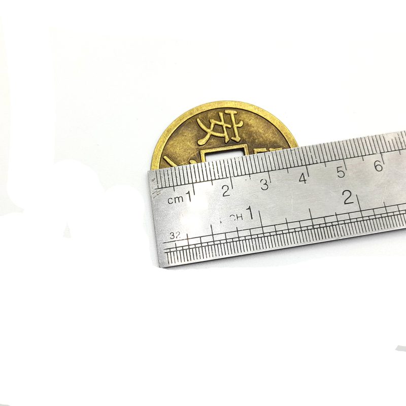 سکه ایچینگ فنگشویی 3عددی سایز 4 سانتی متر