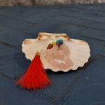 تسبیح کوارتز صورتی مدل هفت چاکرا سایز 8 میل کد 16