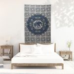 بکدراپ هندی تپستری سایز 200*130 کد 27