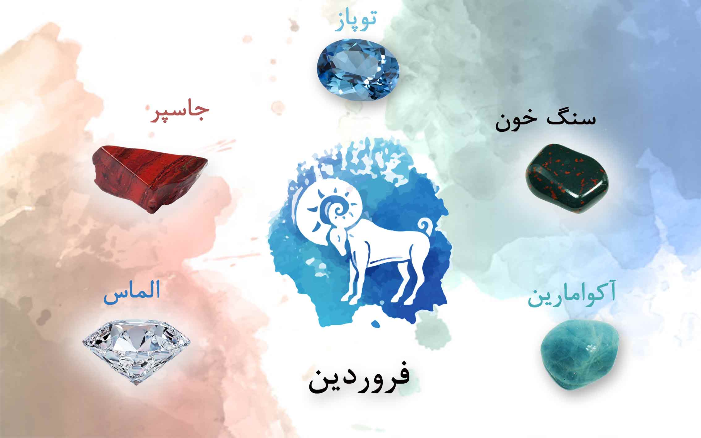 سنگ های ماه فرودین