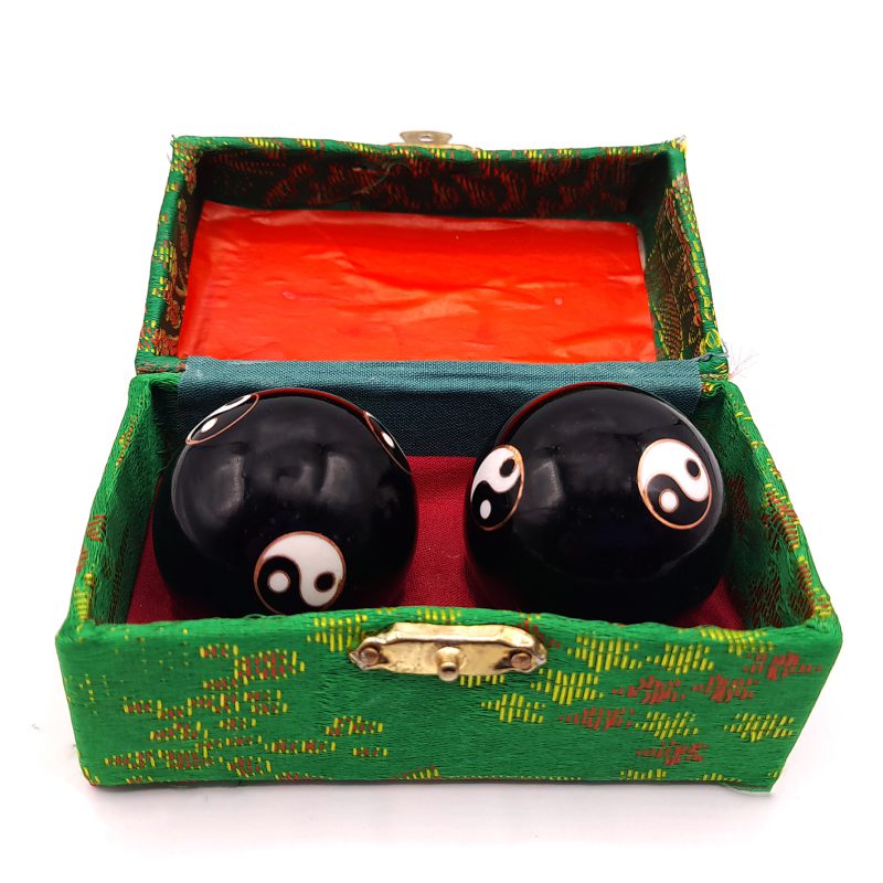 گوی آرامش اعصاب یین یانگ مشکی