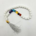 تسبیح سنگ اونیکس و هفت چاکرا کد 630003