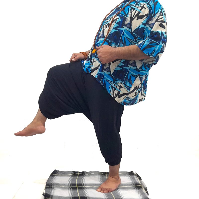 ست شلوار تبتی و پانچ آبی کد 230010