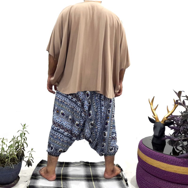 ست شلوار تبتی و پانچو فیلی کد 420010