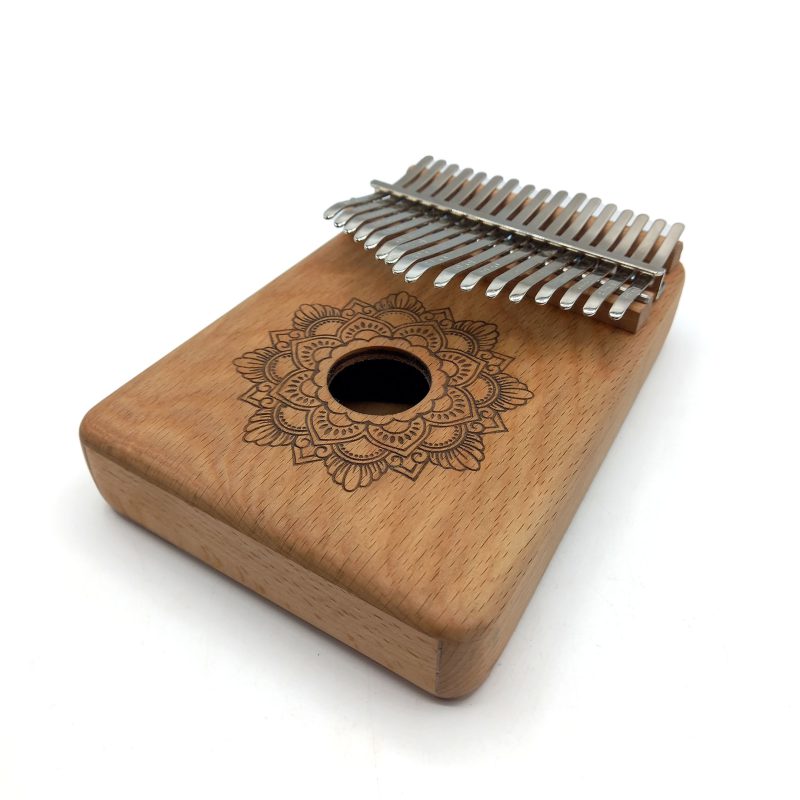 کالیمبا 17 تیغ چوب راش طرح ماندلا کد 160002