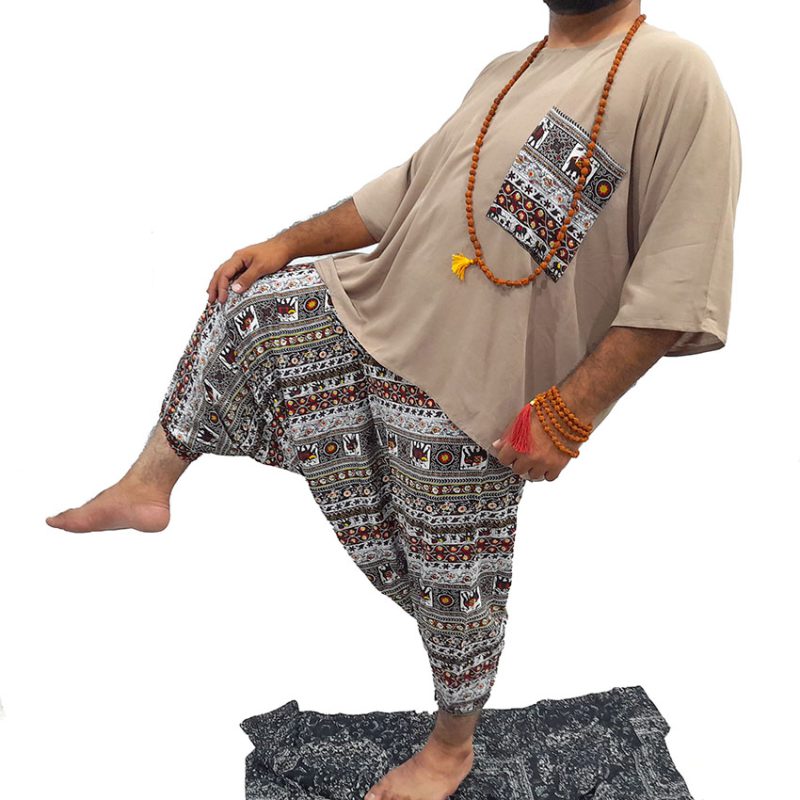 ست شلوار تبتی فیلی و پانچو کد 230019