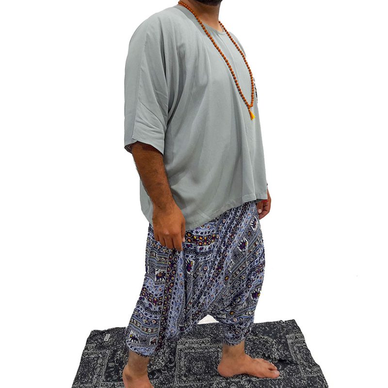 ست شلوار تبتی فیلی و پانچو کد 230016