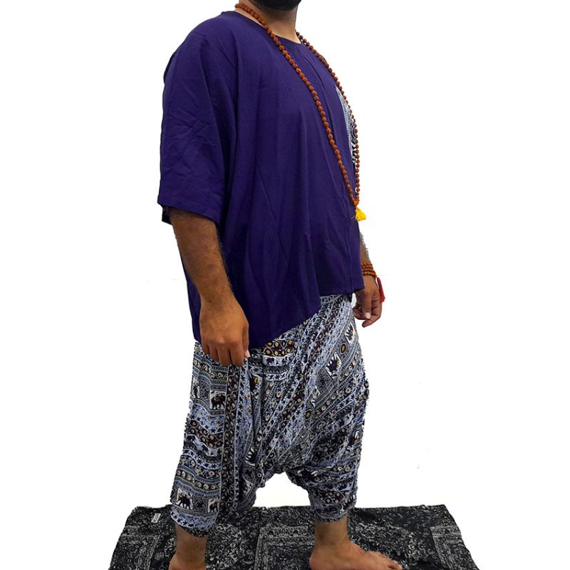 ست شلوار تبتی و پانچو فیلی کد 230015