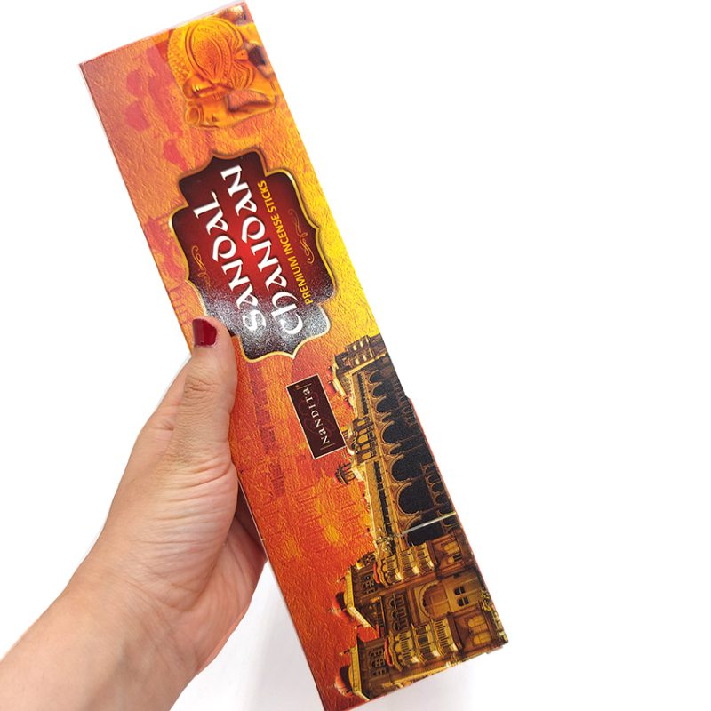 عود دستساز ناندیتا مدل صندل چاندان Sandal Chandan 100g کد 520126