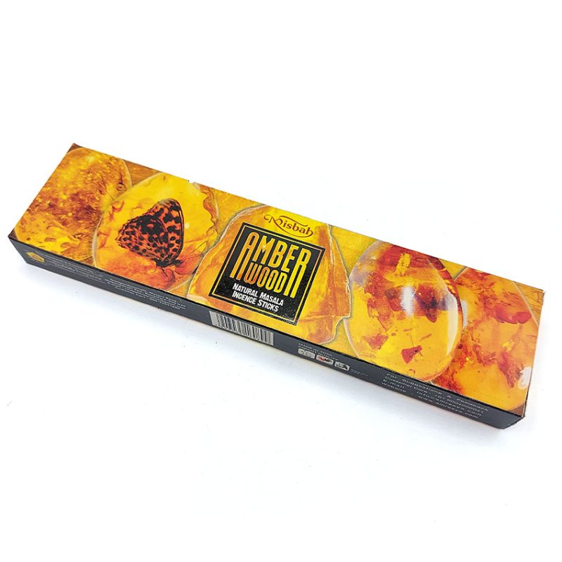 عود دستساز مصباح مدل کهربا امبر وود Amber Wood کد 520074