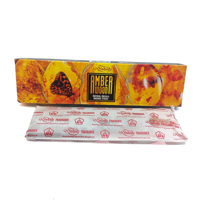 عود دستساز مصباح مدل کهربا امبر وود Amber Wood کد 520074