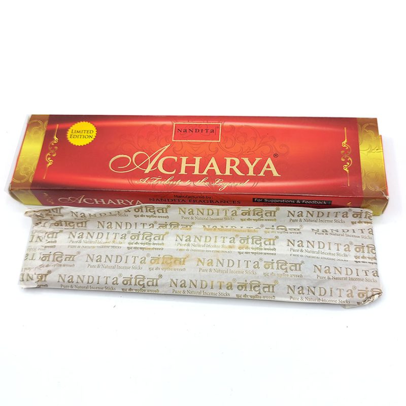 عود دستساز ناندیتا مدل آچاریا قرمز Acharya Red کد 520091