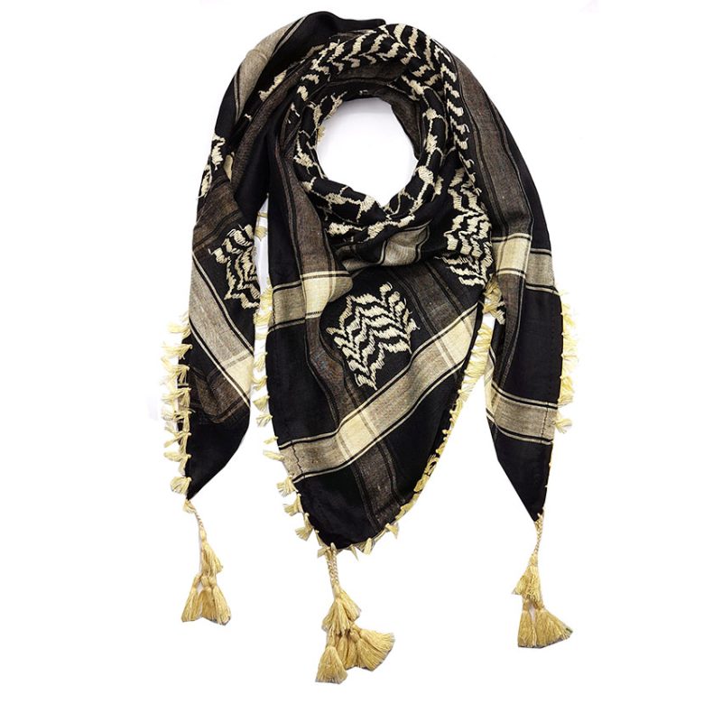 چفیه ( شماق ) زرد لیمویی کد 240013