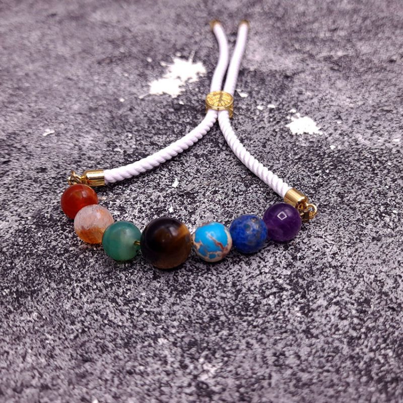 دستبند سنگ هفت چاکرا کد 310127