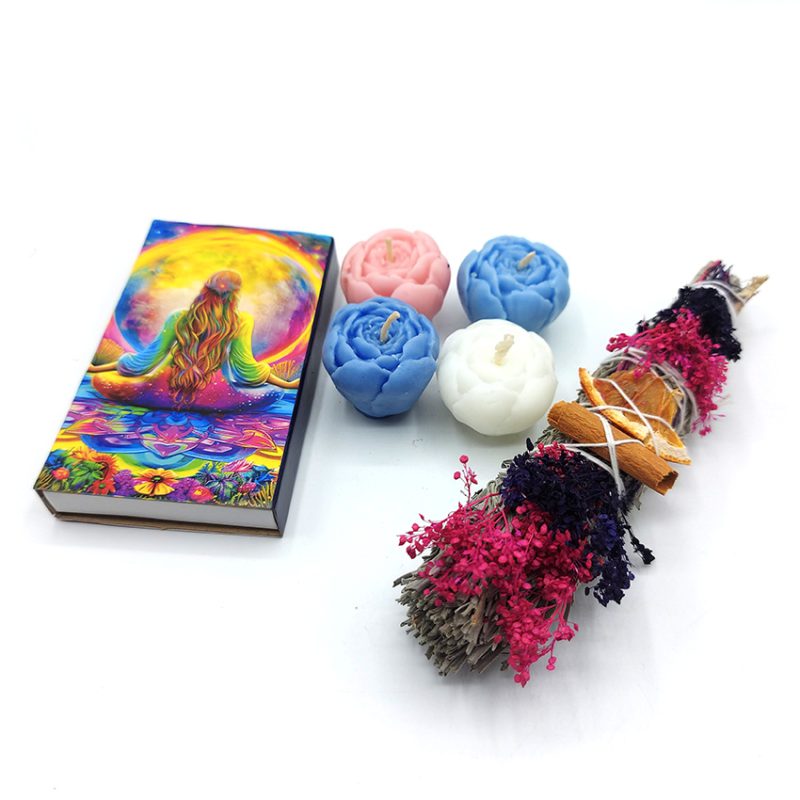 پک اسماج ، شمع گل و کبریت کد 540013