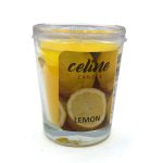 550019 شمع معطر شیشه ای شاتی سلین مدل لیمو