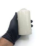 550001شمع استوانه ای سفید ارتفاع 1401