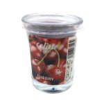 550024 شمع معطر شیشه ای شاتی سلین مدل آلبالو