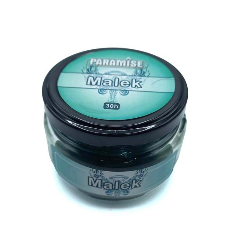 550073 شمع معطر شیشه ای درب فلزی پارمیس مدل مالک