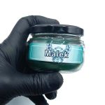 550073 شمع معطر شیشه ای درب فلزی پارمیس مدل مالک