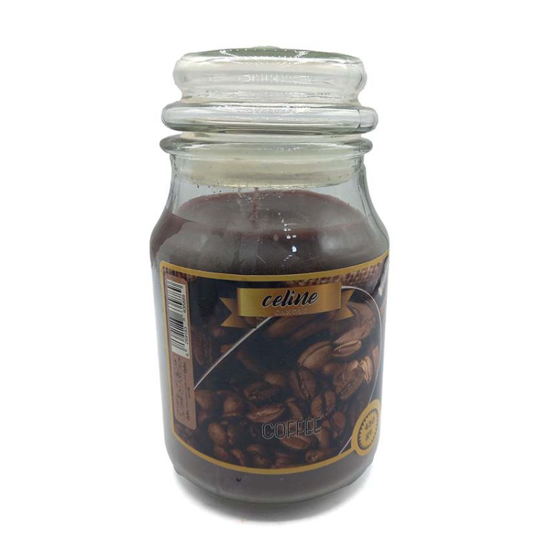 شمع معطر شیشه ای بزرگ سلین مدل قهوه ( کافی ) کد 550088