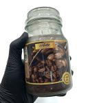 550088 شمع معطر شیشه ای بزرگ سلین مدل قهوه ( کافی )