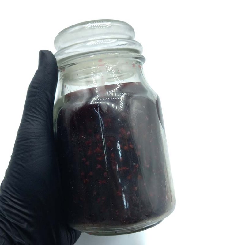 شمع معطر شیشه ای بزرگ سلین مدل گل