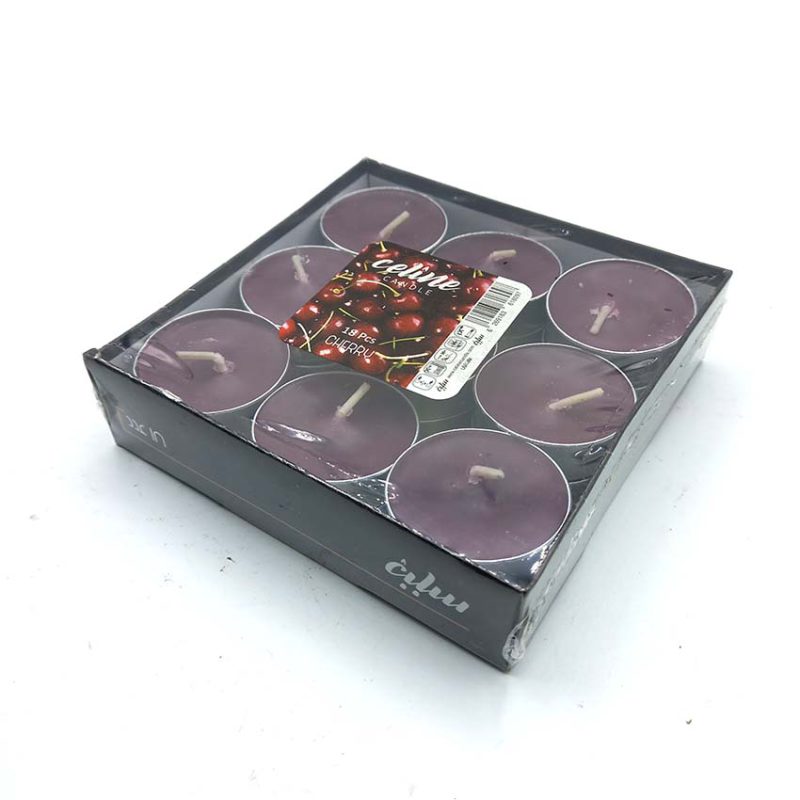 550092 شمع سلین مدل وارمری 18 عددی بنفش