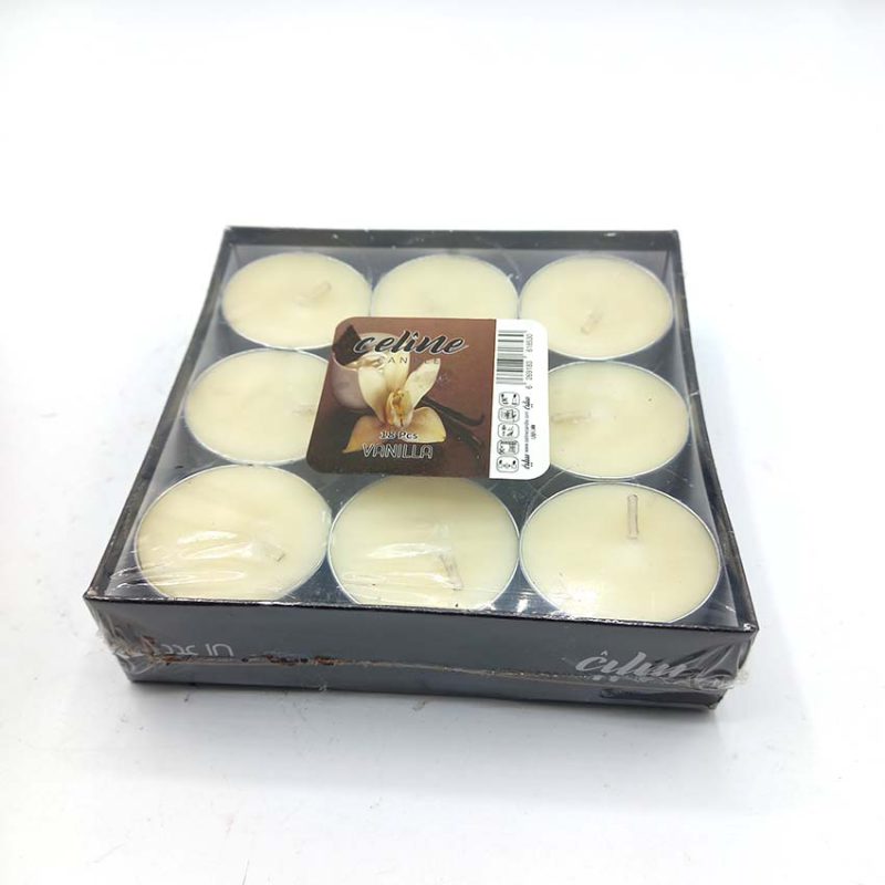 550097 شمع سلین مدل وارمری 18 عددی سفید