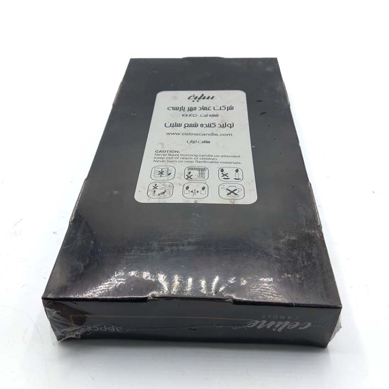 550101 شمع سلین مدل وارمری 36 عددی پنبه تازه