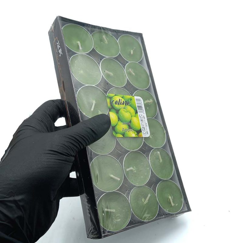 550103 شمع سلین مدل وارمری 36 عددی سیب