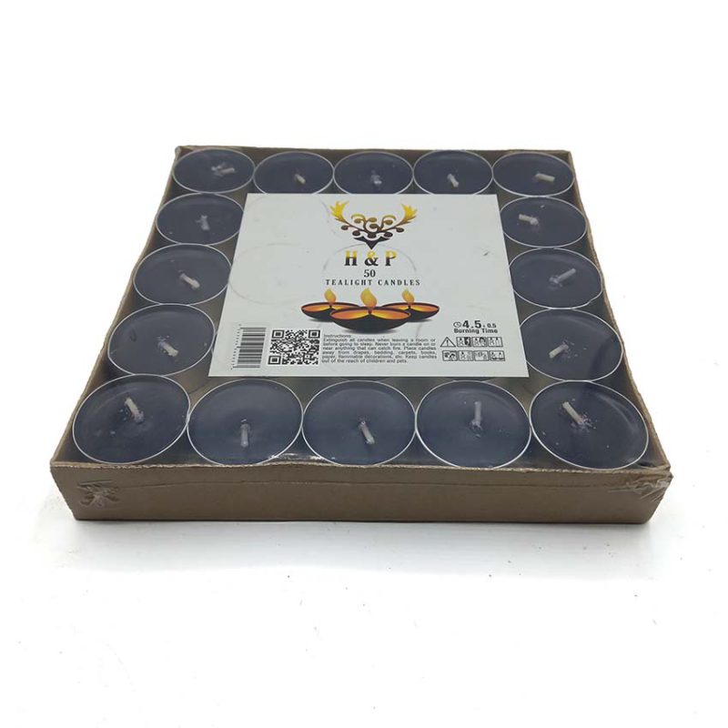 550109 شمع سلین مدل وارمری بنفش 50 عددی