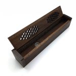 جاعودی چوبی طرح تابوتی طول 26cm کد 512030