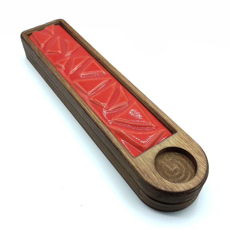 جاعودی چوبی سرامیکی کشودار طول 30cm کد 512038