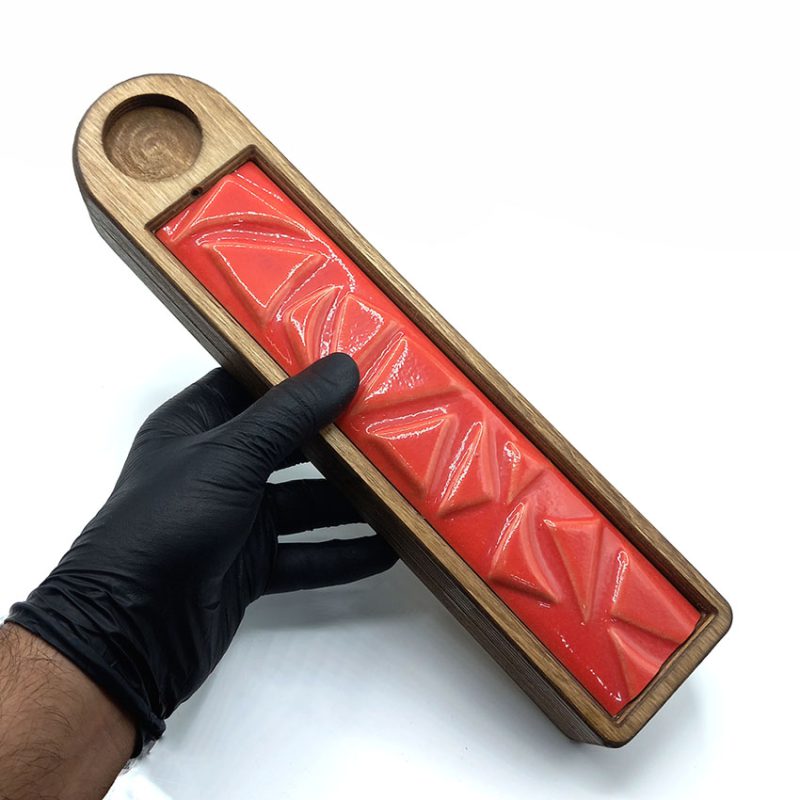 جاعودی چوبی سرامیکی کشودار طول 30cm کد 512038