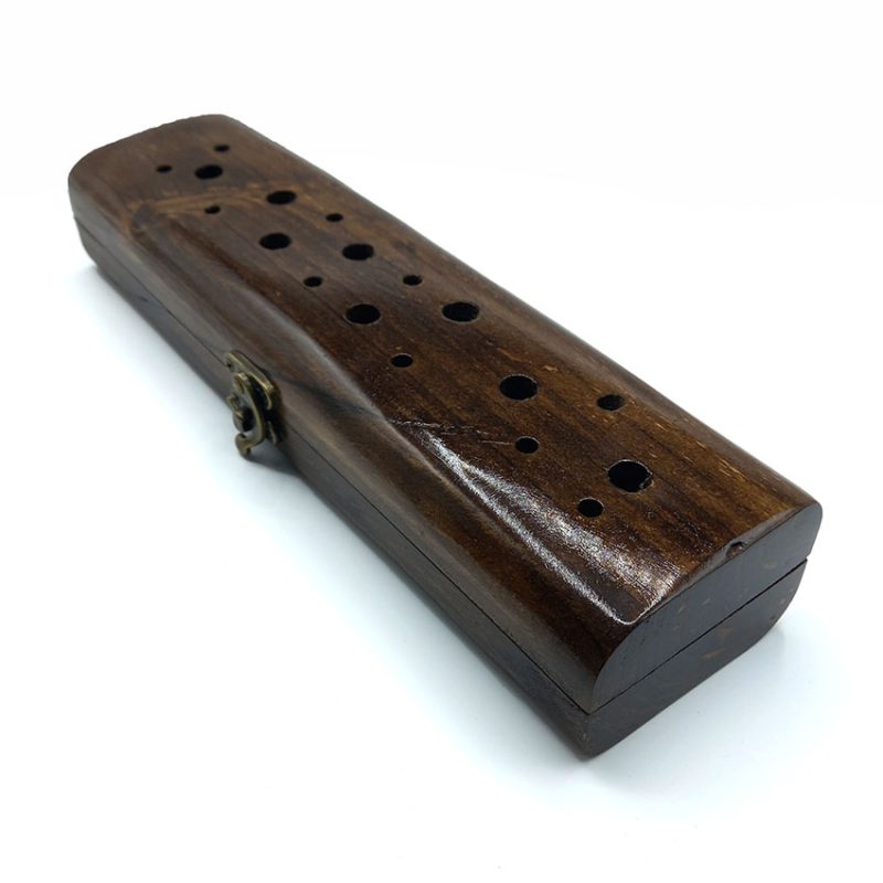 جاعودی چوبی طرح تابوتی طول 26cm کد 512043