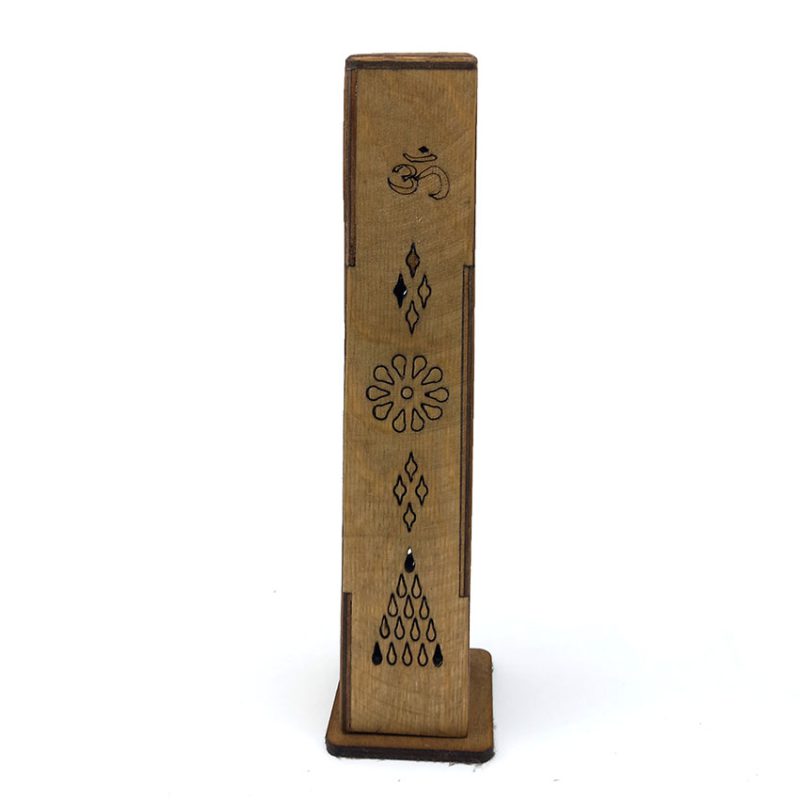 جاعودی شاخه ای چوبی مدل ایستاده طرح اوم ارتفاع 24cm کد 512056