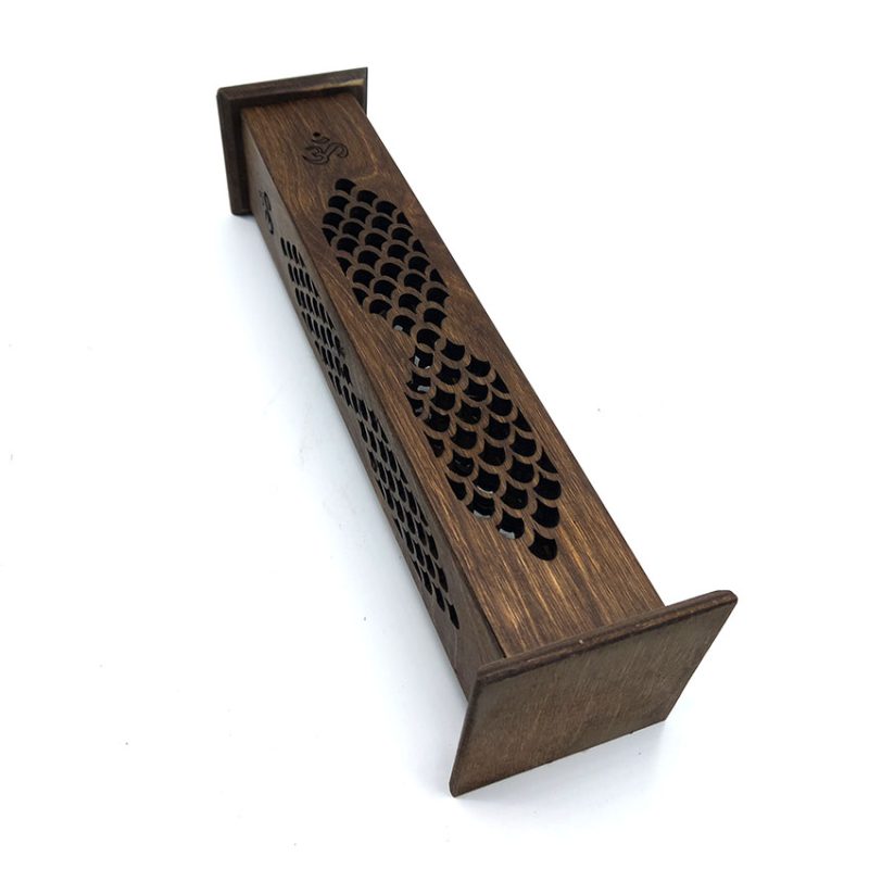 جاعودی شاخه ای چوبی مدل ایستاده طرح اوم ارتفاع 24cm کد 512057