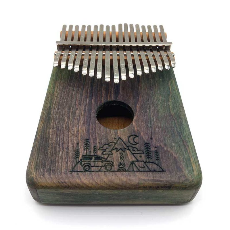 کالیمبا 17 تیغ چوب راش طرح طبیعت گردی کد 160012