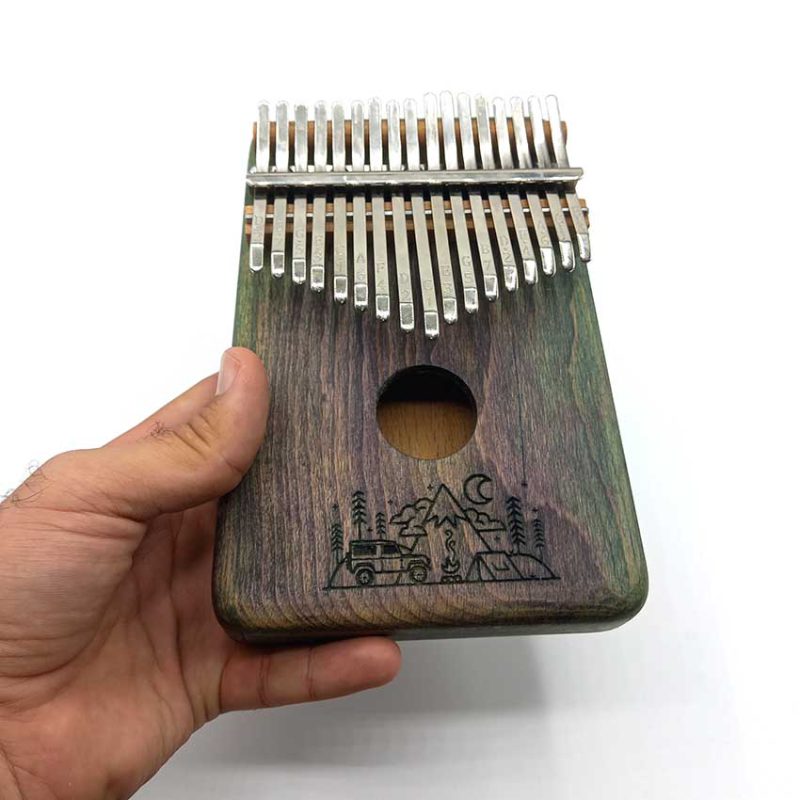 کالیمبا 17 تیغ چوب راش طرح طبیعت گردی کد 160012