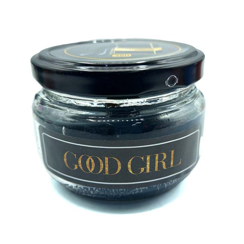 550056 شمع معطر شیشه ای درب فلزی پارمیس مدل دختر خوب ( گود گیرلز)