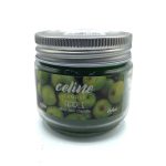 550038 شمع معطر شیشه ای درب فلزی سلین مدل سیب ( اپل )